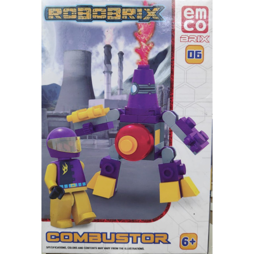 EMCO DINO BRIX COMBUSTOR BRICKS ORIGINAL EMCO BRIX 06