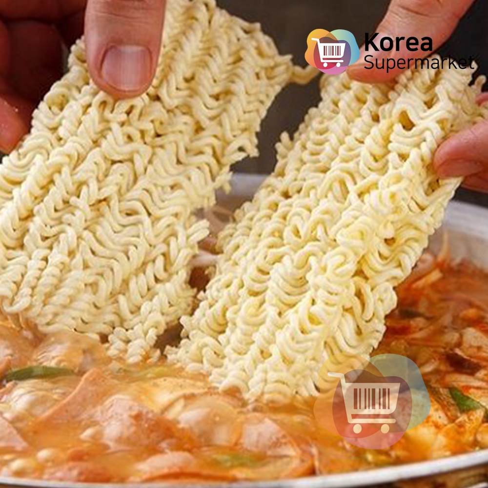 Ottogi Ramen Sari 110gr - Plain Instant Noodle Import Made In Korea