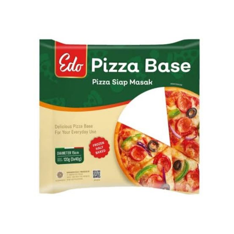 

Pizza Base Merk Edo 120 Gram