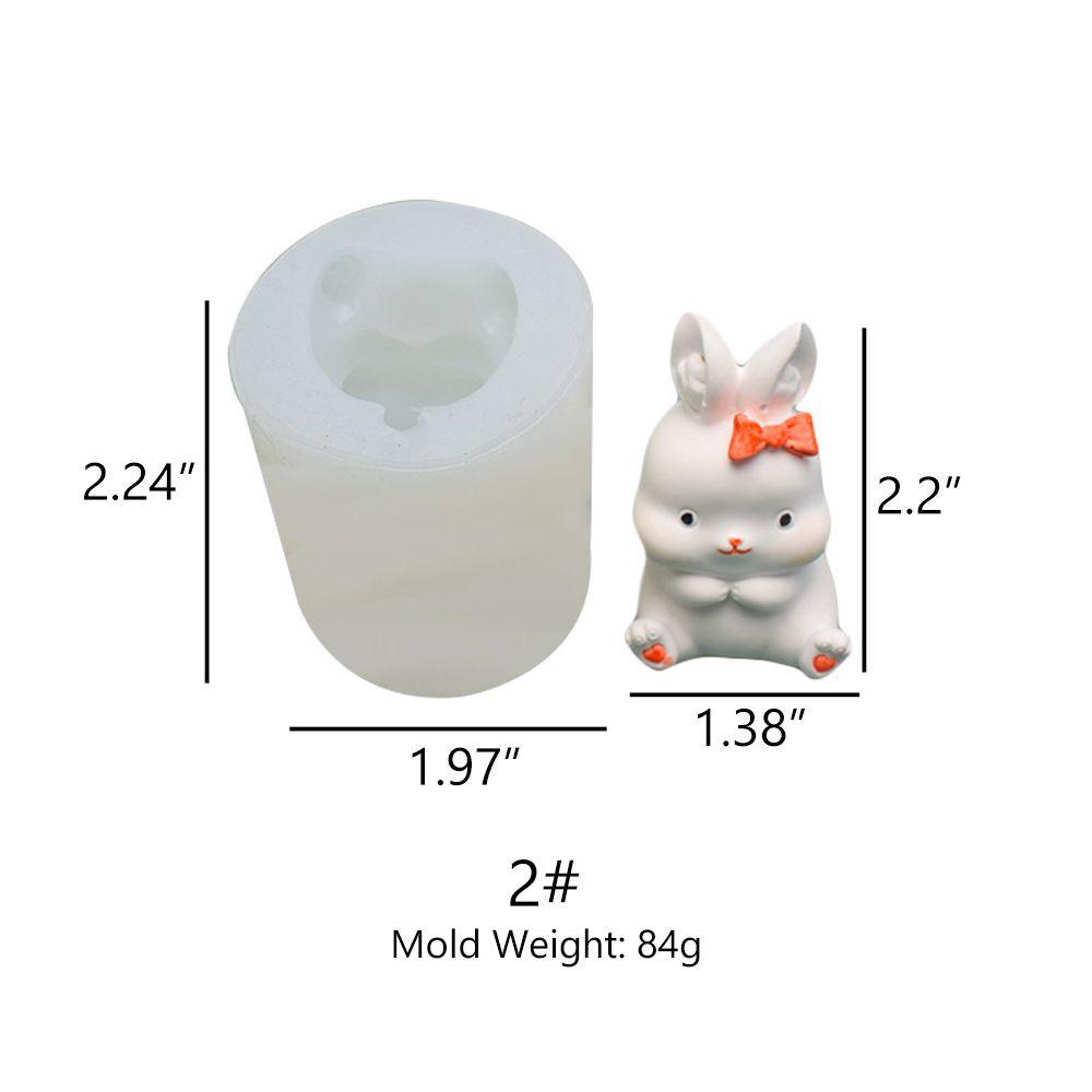 Solighter Cetakan Silikon Bunny Animal Kelinci Sabun
