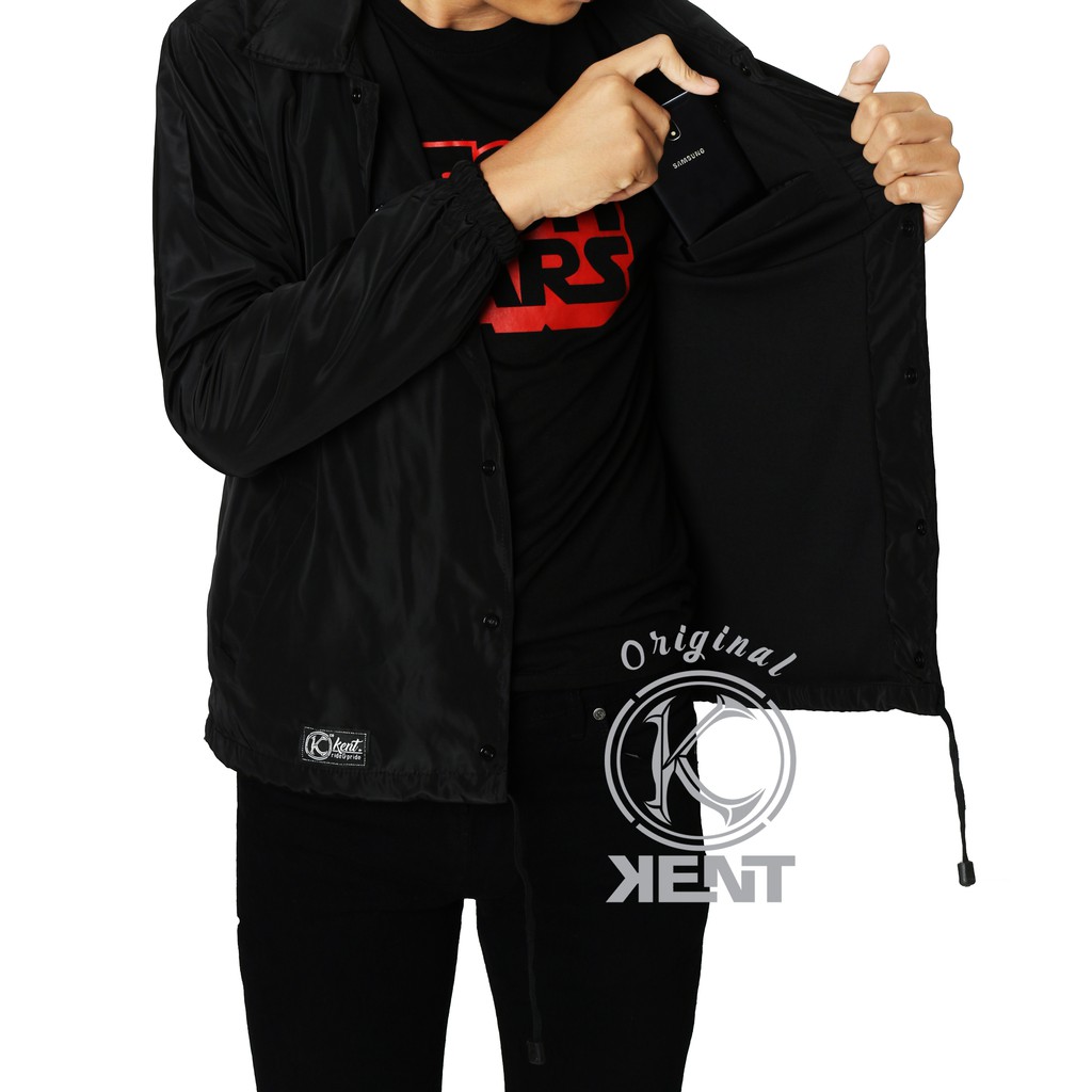 Kent Coach Jaket Hardcore Hijau Army Premium Distro