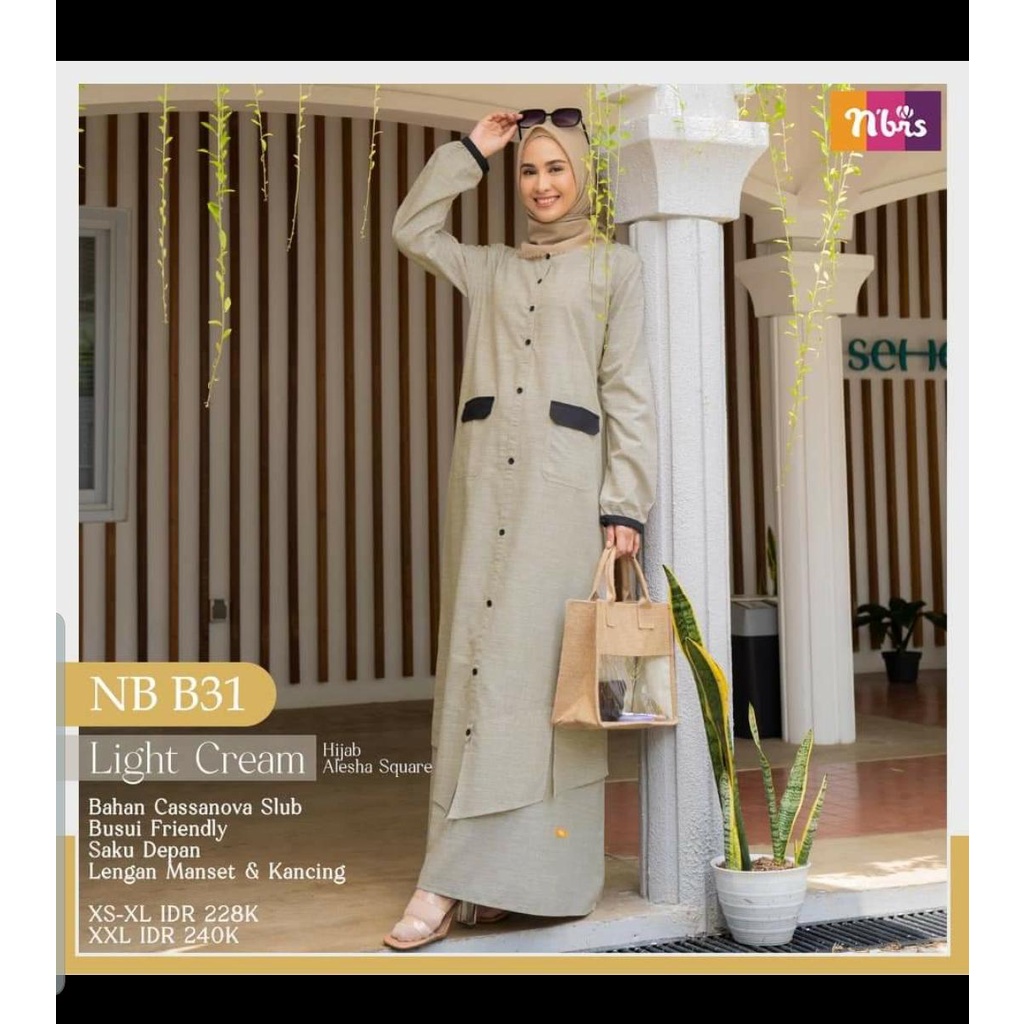 COD GAMIS NIRAS NB B31/NIBRAS ORIGINAL/GAMIS ORI/GAMIS PROMO/GAMIS DISKON/GAMIS KEKINIAN/OOTD GAMIS/