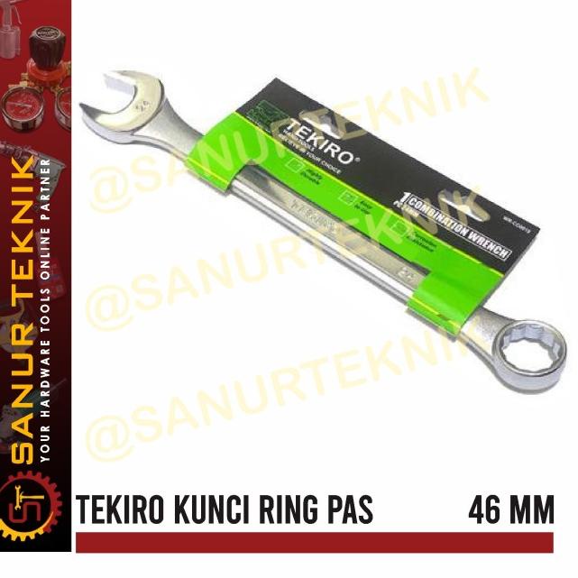 Kunci Ring Pas / Combination Wrench TEKIRO 46mm / 46 mm CCE T7 Model Terkini