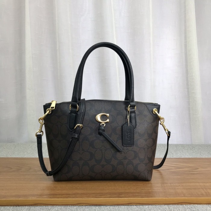 TAS COACH SATCHEL SIGNATURE CROSSBODY WOMEN ORI / TAS COACH WANITA