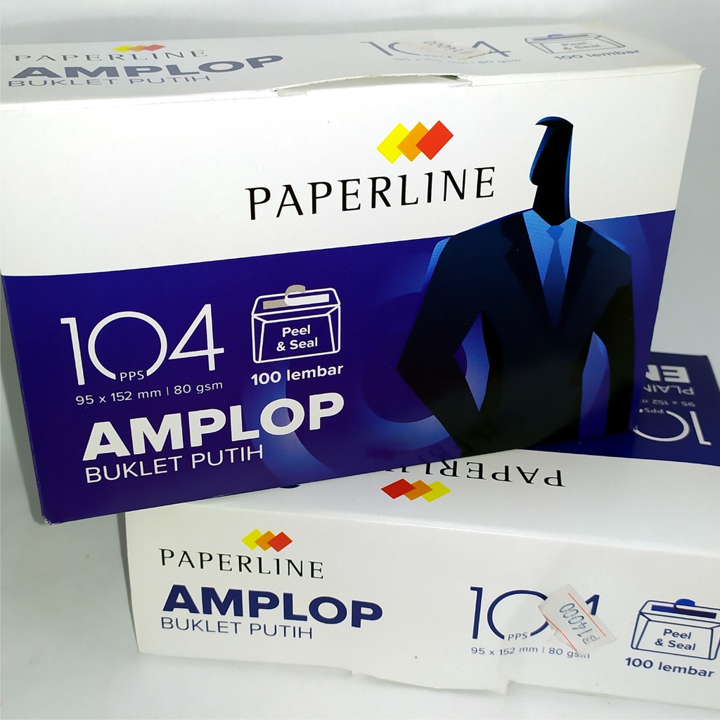 

Amplop Putih Uk 95x152mm Paperline P104