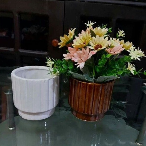 Keramik/ Bonsai Cawan Line