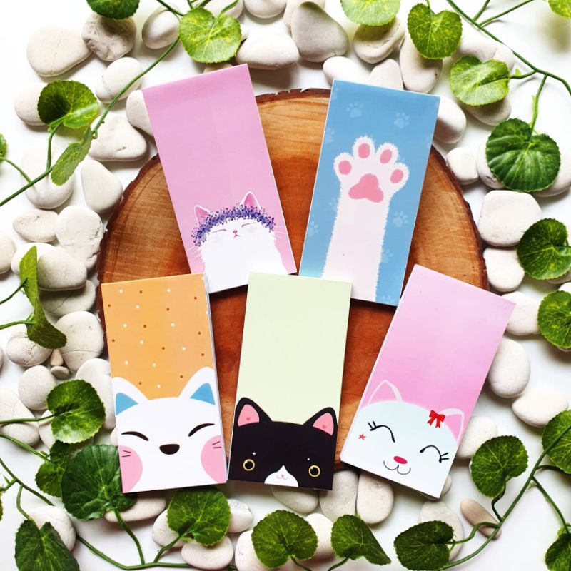 

Cat Lovers Cute Kitty Kucing Long Notes Buku Catatan Tulis Notebook Notepad Hampers Souvenir Birthday