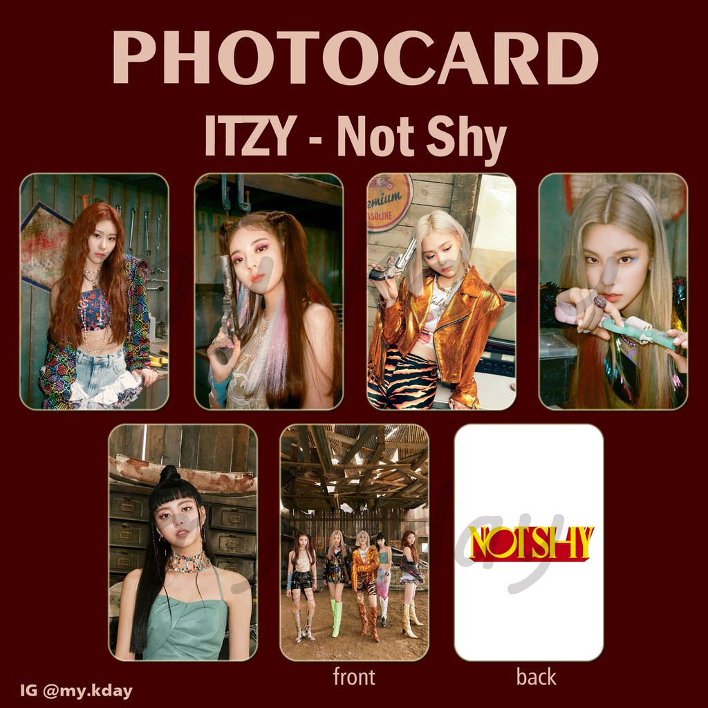 PC-0021, Unofficial Photocard ITZY Not Shy 2 sisi