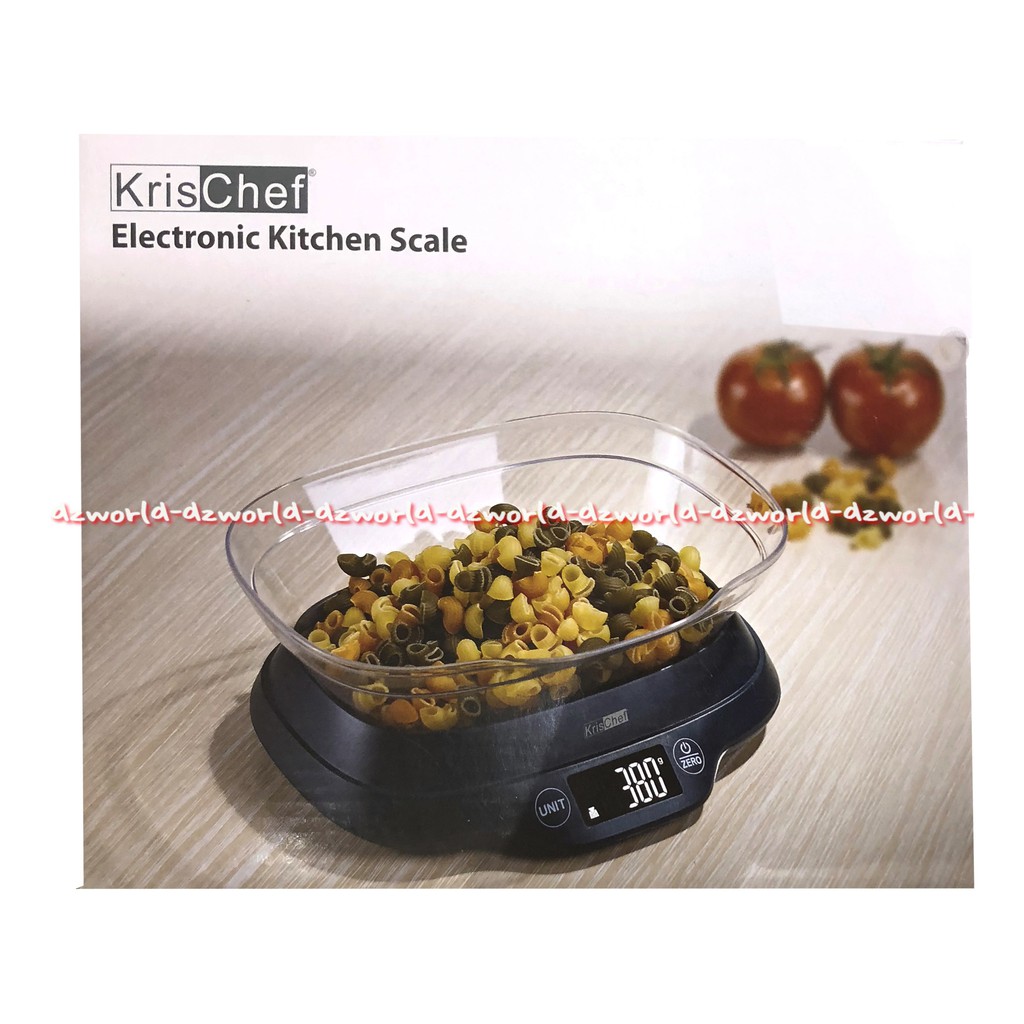 Krischef Electronic Kitchen Scale Timbangan Digital Kue Dapur