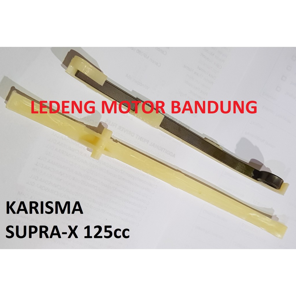 Karet Lidah Tensioner Karisma Honda Supra X 125cc Sepasang Lokal