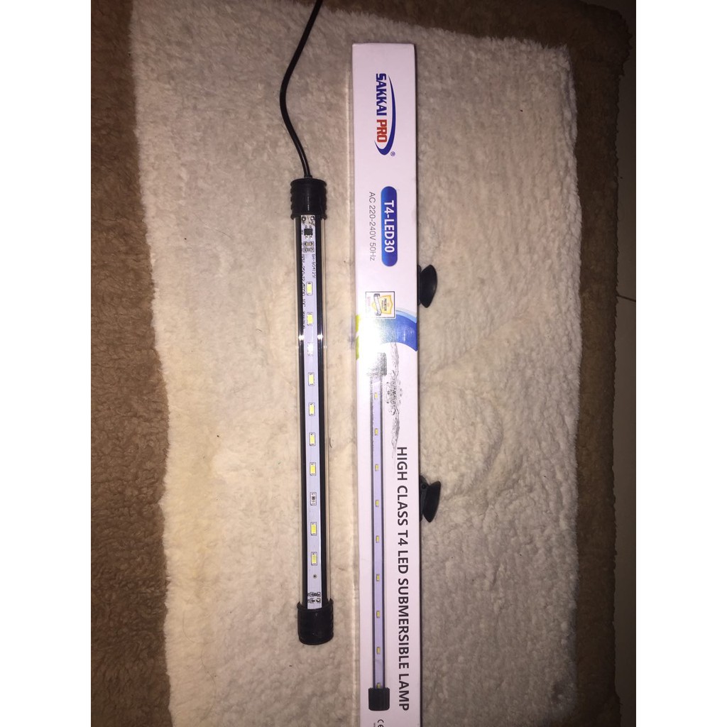 LAMPU AQUARIUM LED SAKKAI T4-LED30