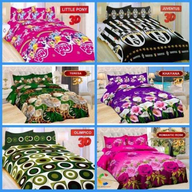 Bed cover sprei keren 120x200