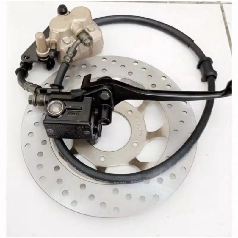 REM CAKRAM DEPAN KOMPLIT ASSY SUPRA X - SUPRAFIT LAMA