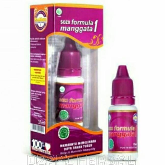 TERMURAH Obat diabetes Herbal tetes Soman 1 ( Sozo Formula Manggata 1 ) Asli