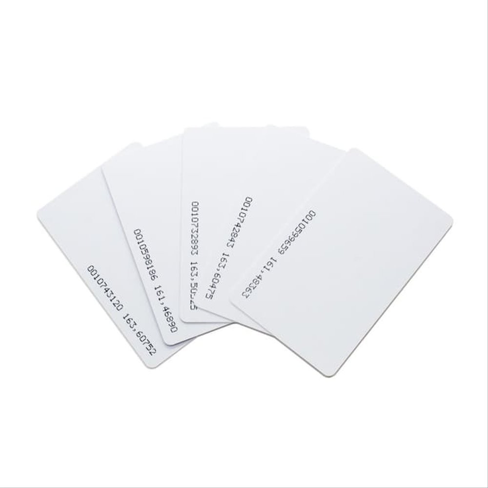 (MIN 10PC) KARTU RFID 125khz / RFID CARD 125khz / Kartu Proximity Read Only