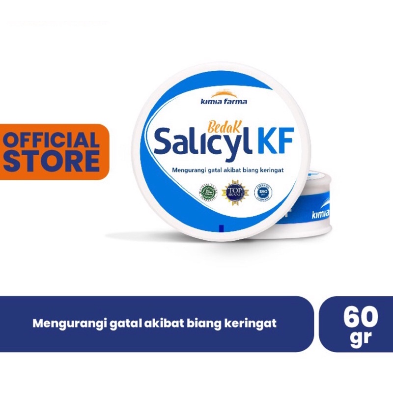 Bedak Salicyl 2% 60gr | Bedak Salicyl KF