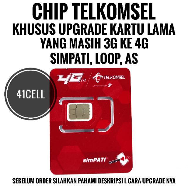 Kartu Perdana Upgrade 3g Ke 4g Free 5gb Telkomsel Simpati As Loop Shopee Indonesia