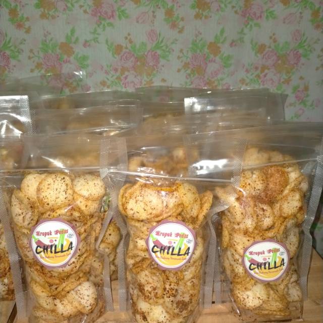 

Krupuk pedas "CHILLA" 80gr