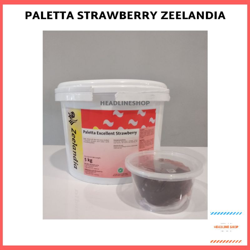 

Paletta Excellent Strawberry Zeelandia 250 gr