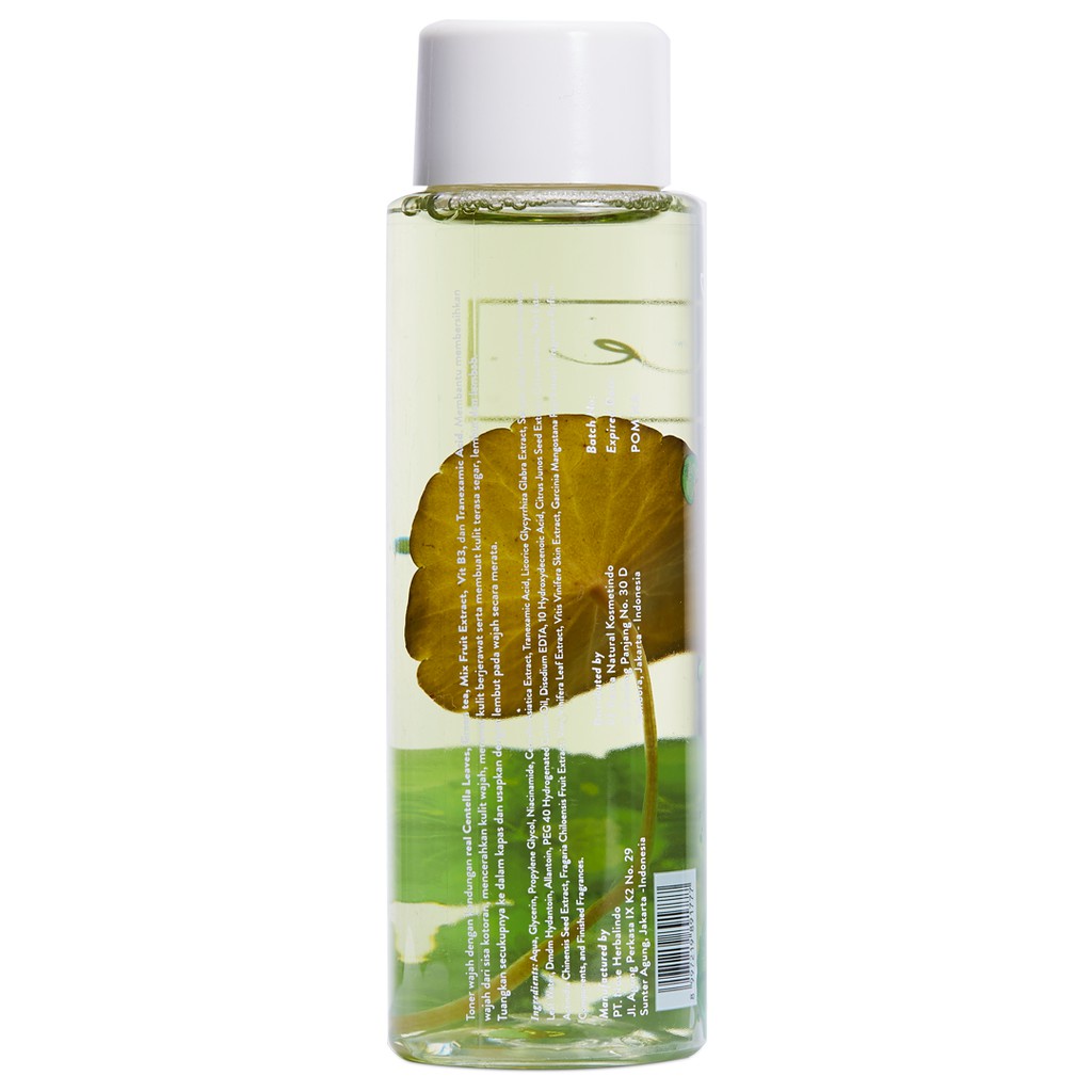 NPURE Cica Face Toner - Toner Pembersih Pencerah Pelembab Perawatan Acne Wajah Centella Asiatica