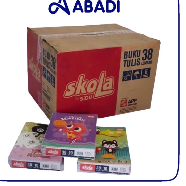 

Trendy Buku Tulis SKOLA 38 & 58 Tulis by SIDU Grosir 1pak = 10pcs ✓