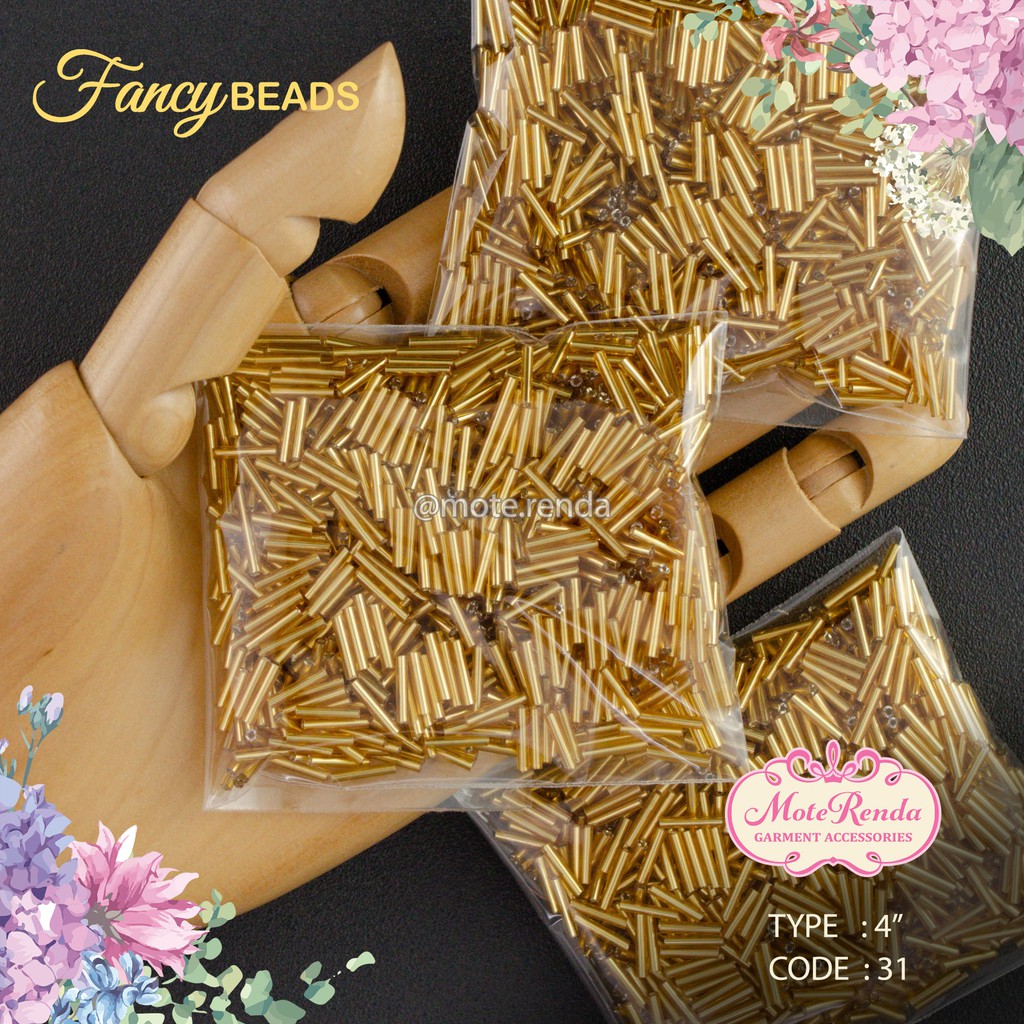 Fancy mote bambu patah size 0.4 inch kode 1FRY