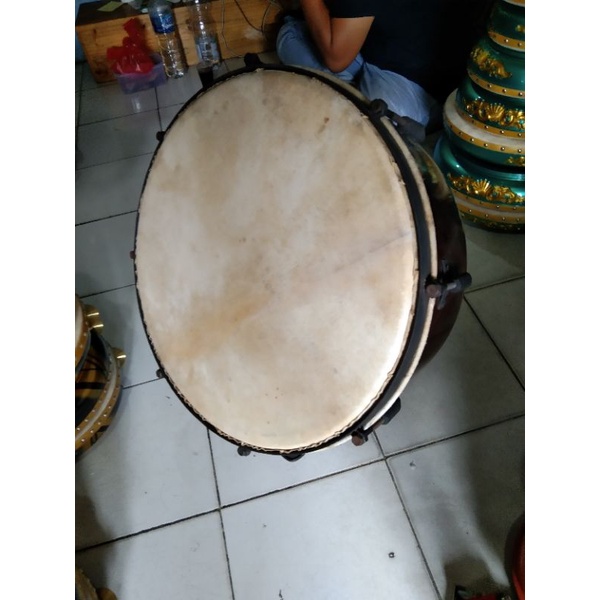 Bas hadroh / bass habsy Duduk kulit 45cm
