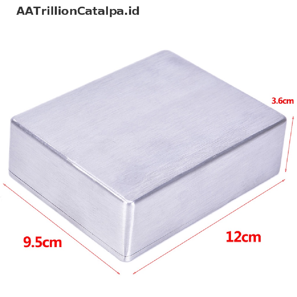 Aatrillioncatalpa 1590BB Kotak Pedal Efek Gitar Bahan Aluminum