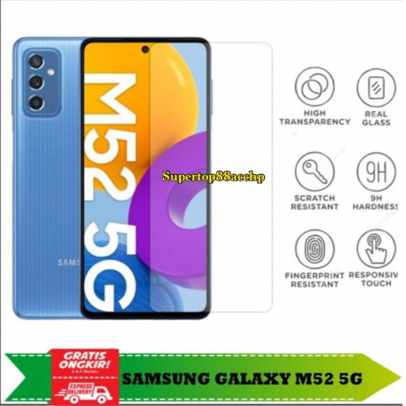 Samsung M52 5G Tempered Glass Anti Gores Kaca Screen Guarf