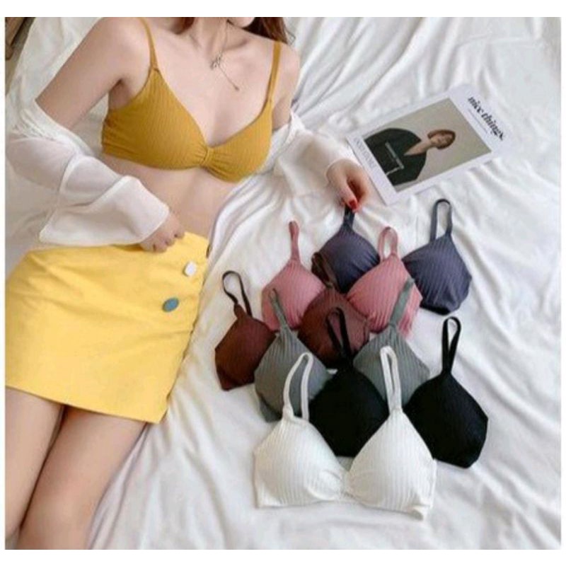 Bra Jepang Sexy Tanpa Kawat 6548 Bra Premium Asian Style Jahitan Seamless