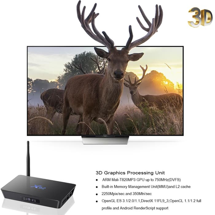 Ready Stok GB Android 7 1 Android TV X92 Box Octa Core Full Load Apps Berkualitas