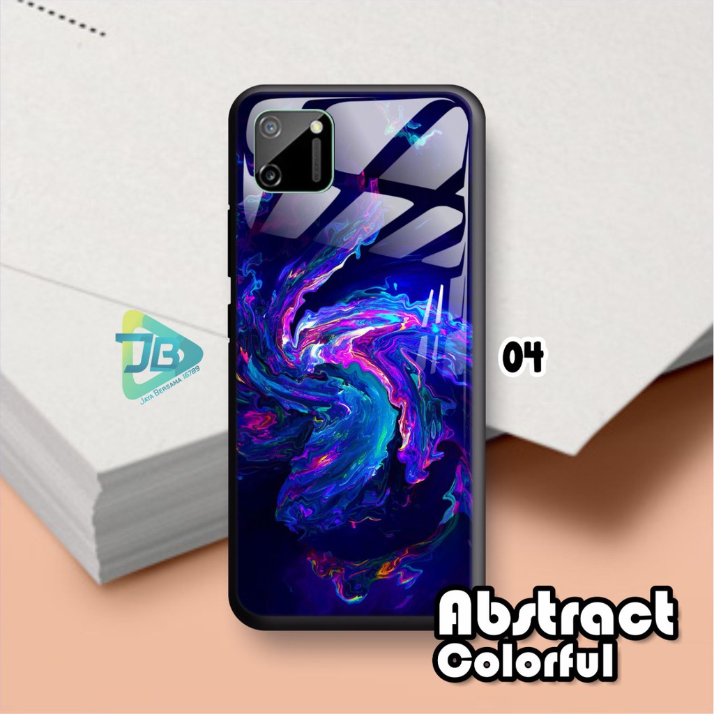 SOFTCASE BACK CASE GLASS KACA ABSTRACT OPPO A1K A3S A5S A7 A12 A11K A5 A9 A11X A15 A31 JB2787