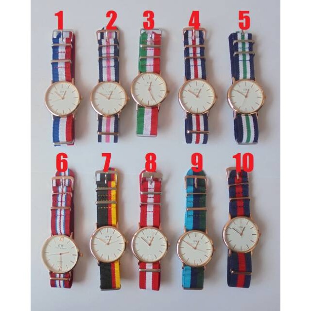 Jam Tangan BEST SELLER CANVAS COUPLE