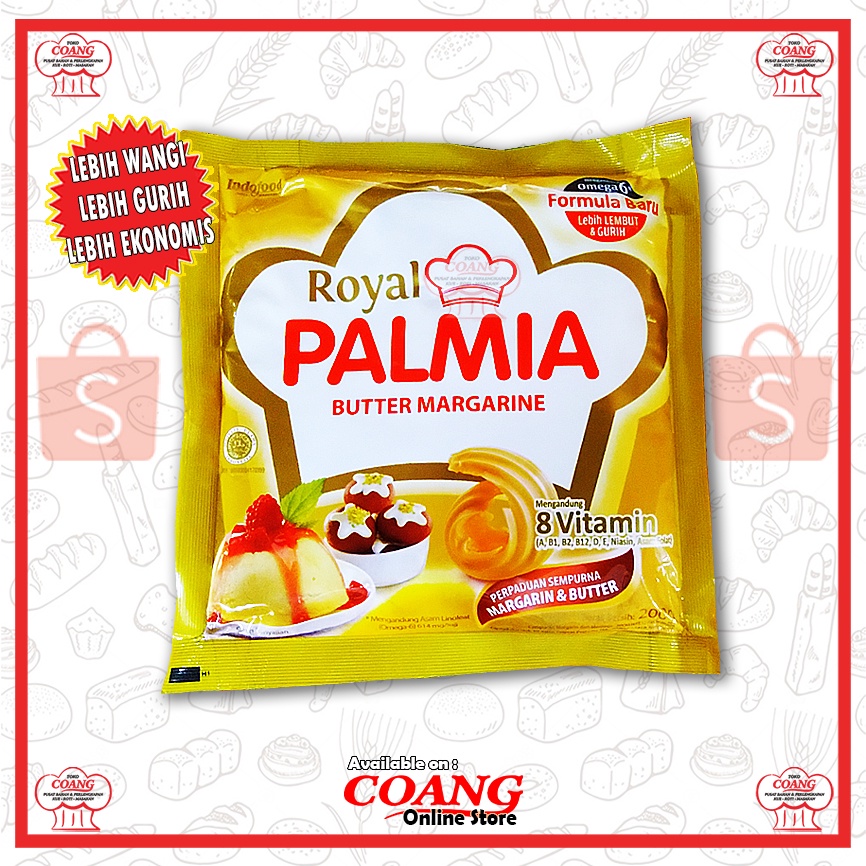 

PALMIA ROYAL MARGARINE 200 GR - BUTTER MARGARINE
