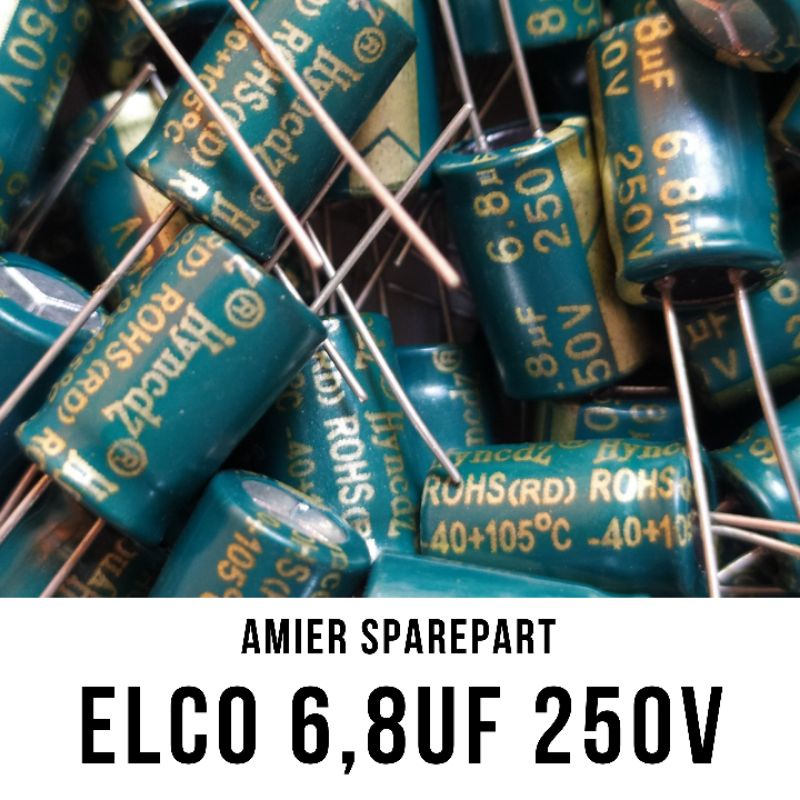 ELCO 6,8UF 250V