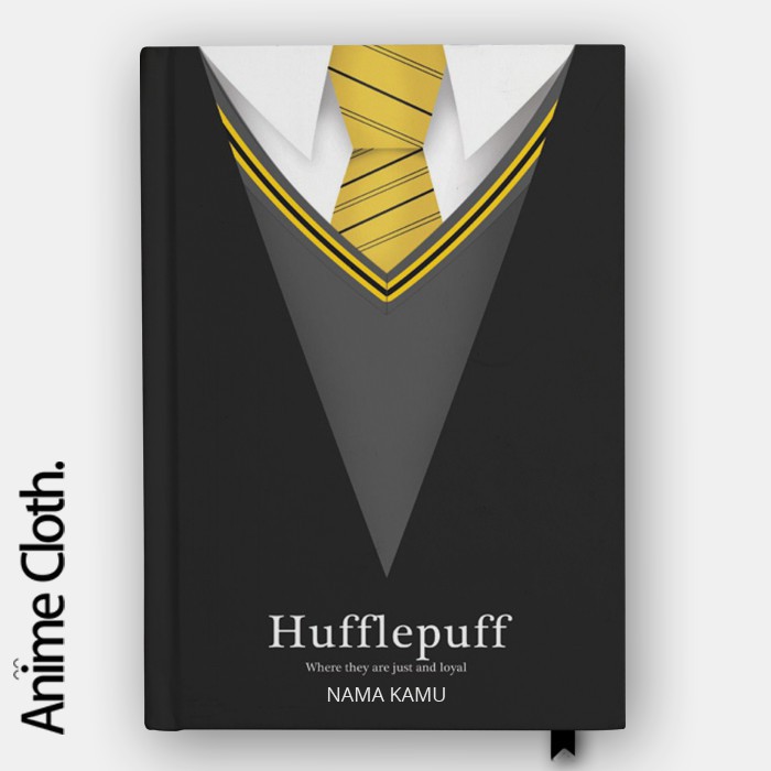

Buku Hufflepuff Harry Potter Uniform Custom Nama Notebook Jurnal Murah Agenda Diary
