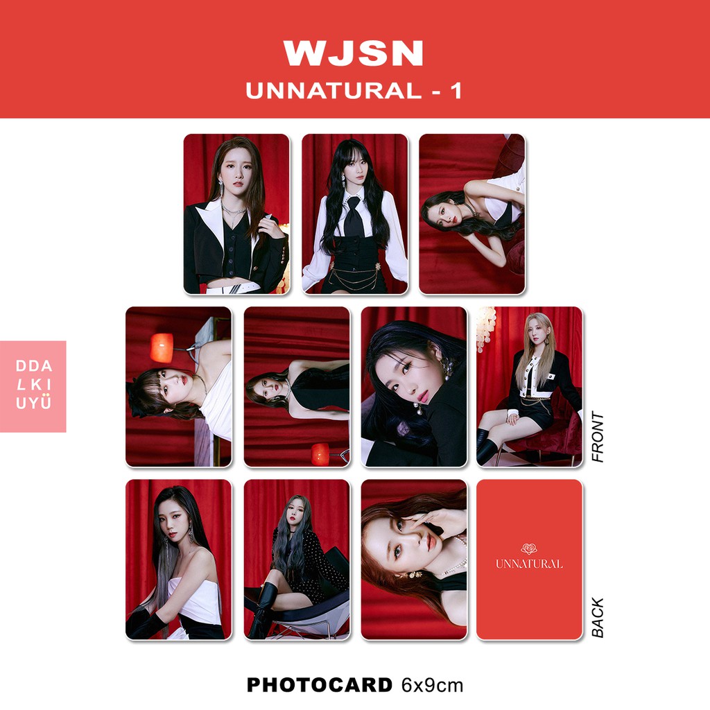 WJSN [UNNATURAL] pc kpop unoff photocard 2 sisi EXY SEOLA BONA SOOBIN DAWON YEONJUNG EUNSEO LUDA DAY