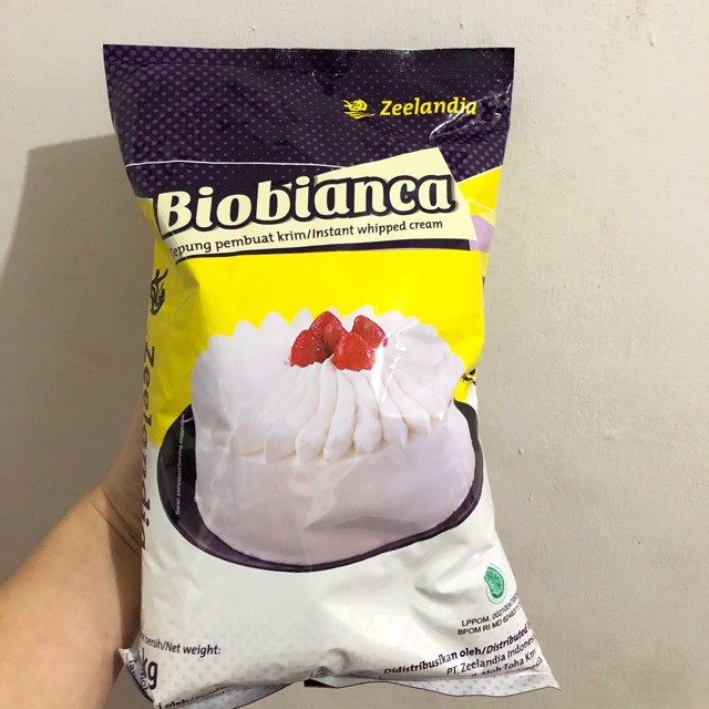 Whipped Cream Bubuk 200 gram / Biobianca / Tepung Whipped Cream / Whip Cream