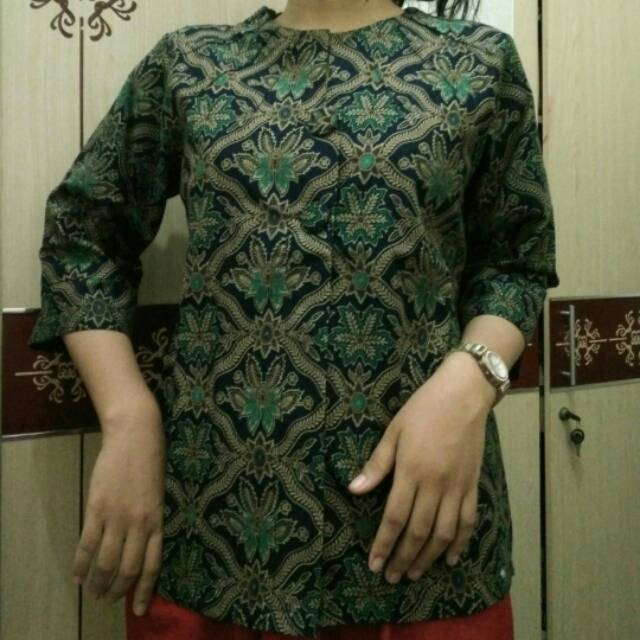 Batik katun tebal tricot