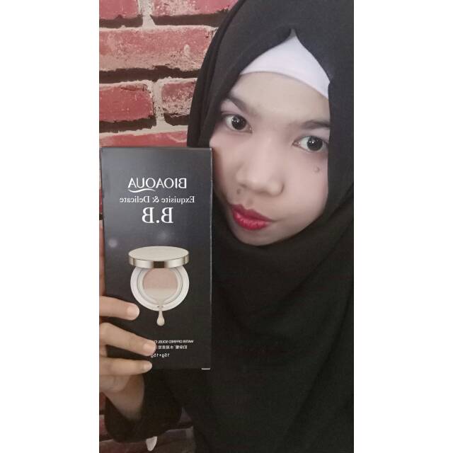 BIOAQUA  CUSHION BB CREAM ORIGINAL BER HOLOGRAM