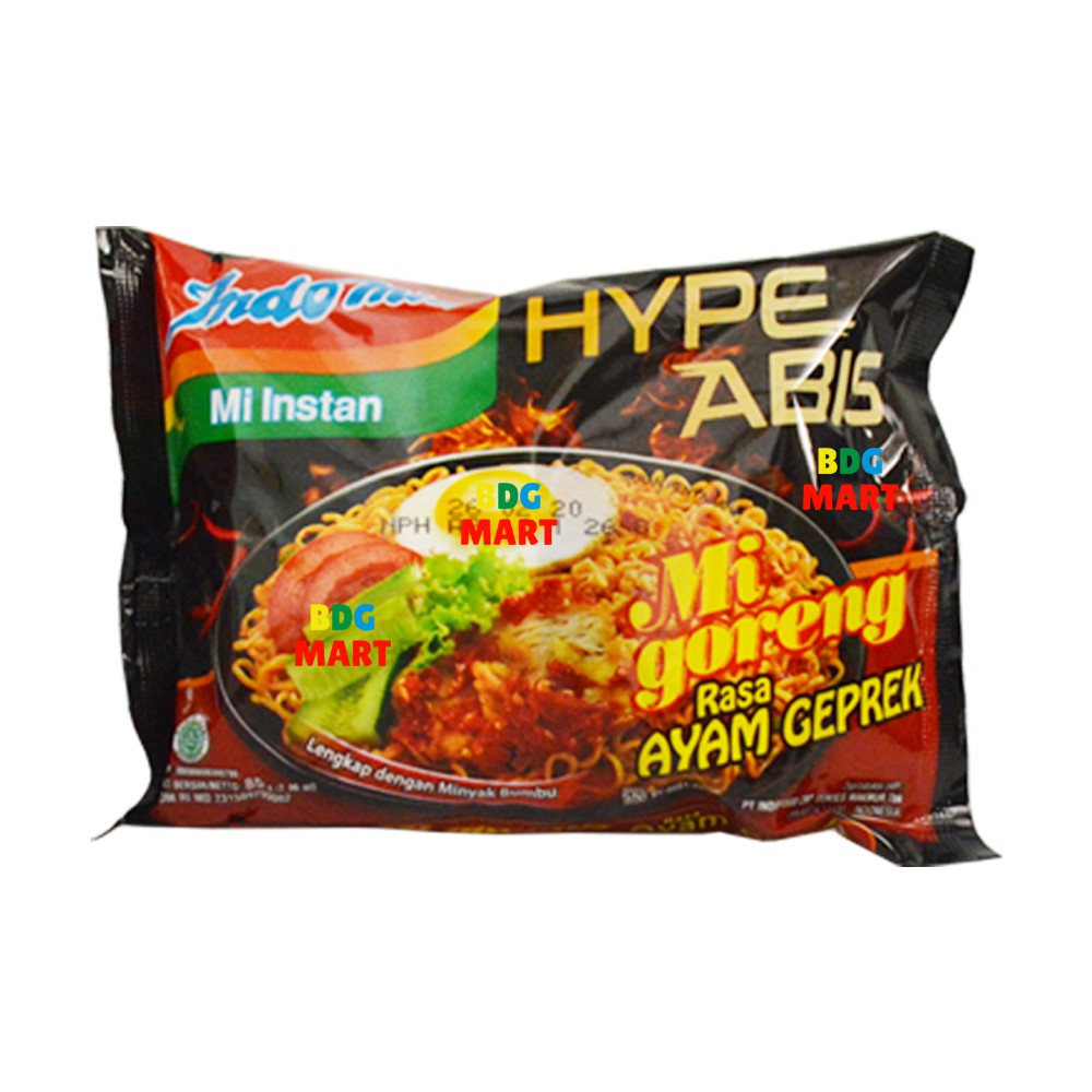 

ECERAN Indomie Ayam Geprek Hype Abis Lengkap Dengan Minyak Bumbu - 85gr