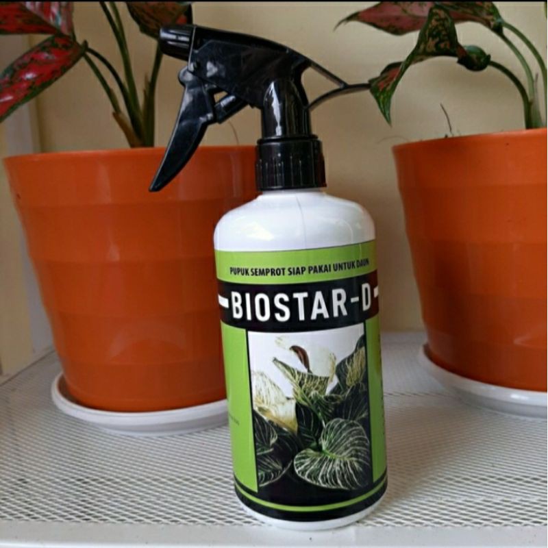 Pupuk Semprot Biostar D Siap Pakai 500ml Praktis dan efisien