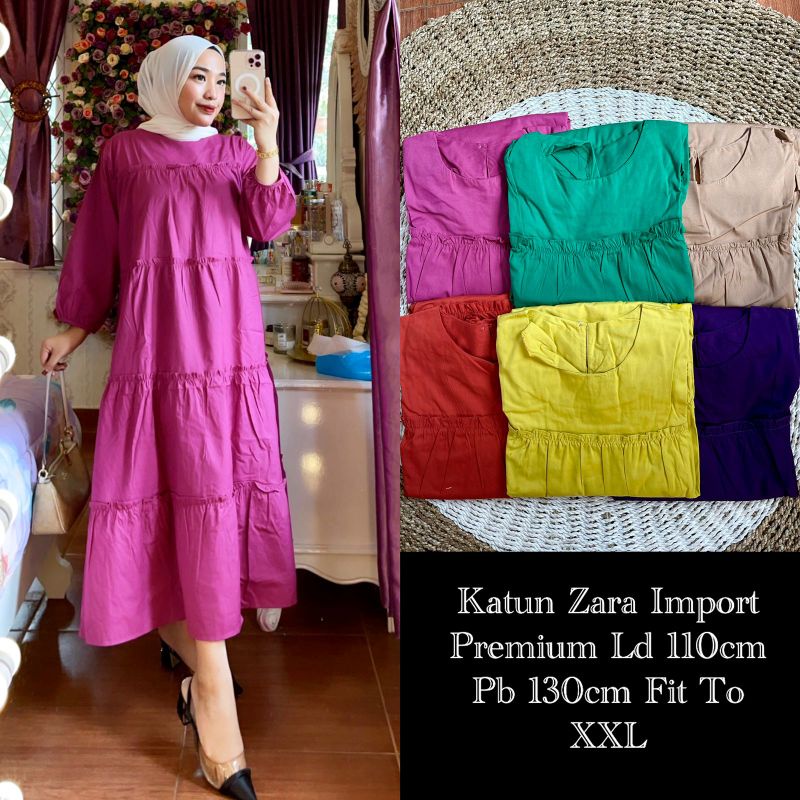 GAMIS KATUN ZARA IMPORT k