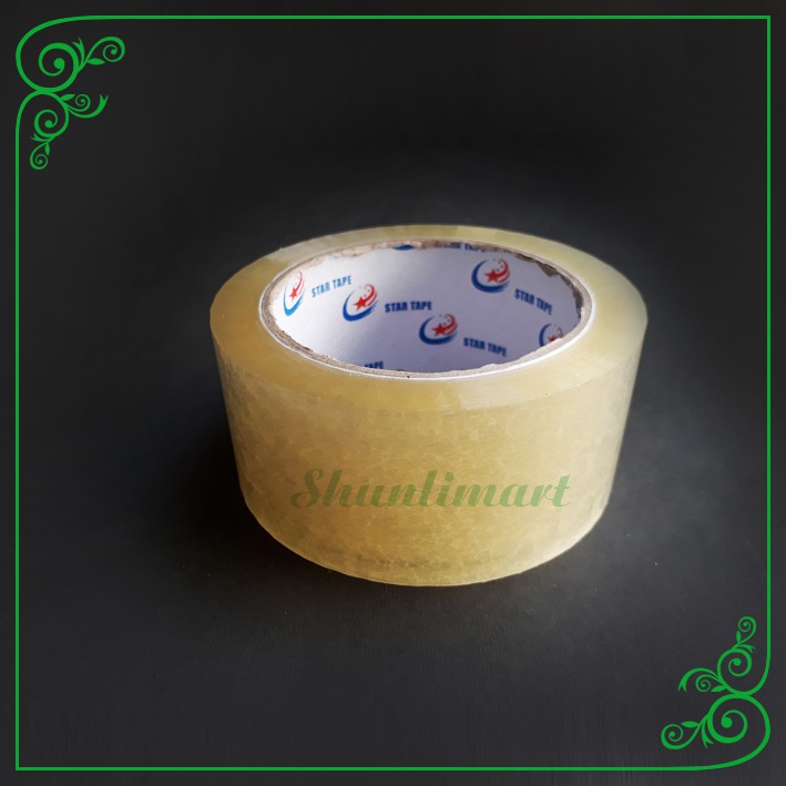 

Lakban Bening Lem Perekat Plakban OPP Tape Clear Isolasi Selotip Alat Tulis Kantor Pertukangan