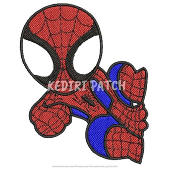 Patch Bordir Custom | Patch Bordir Satuan | SPIDERMAN