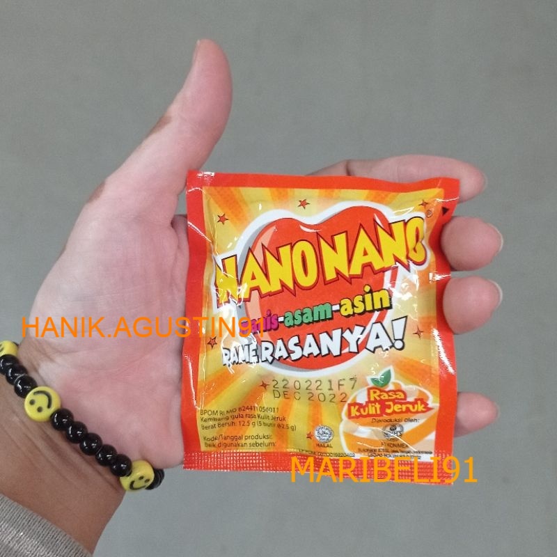 

Permen Nano Nano Asam Manis (isi 5 butir) Nanonano MB91