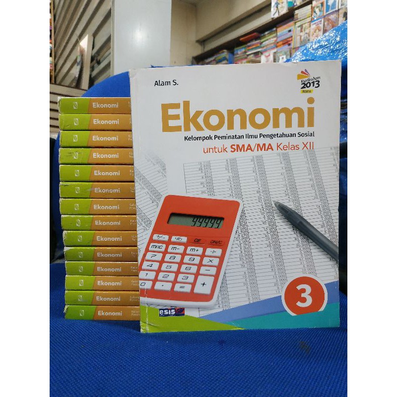 Buku ekonomi esis untuk SMA kelas 3 XII 12 edisi revisi 2013