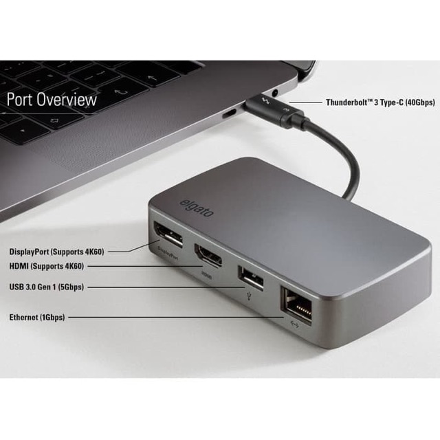 Elgato Thunderbolt 3 Mini Dock | Garansi Resmi