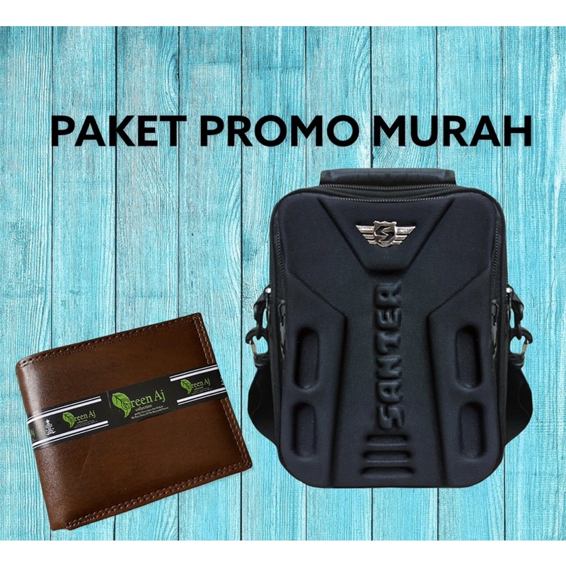 TAS SELEMPANG PRIA MURAH MERIAH DOMPET PRIA MURAH BANGET TAS PRIA TERMURAH TAS SANTER FREE DOMPET