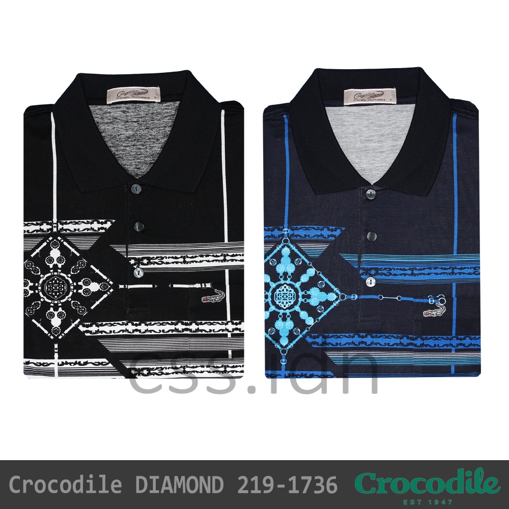 Kaos Kerah Pria Crocodile Diamond 219-1736